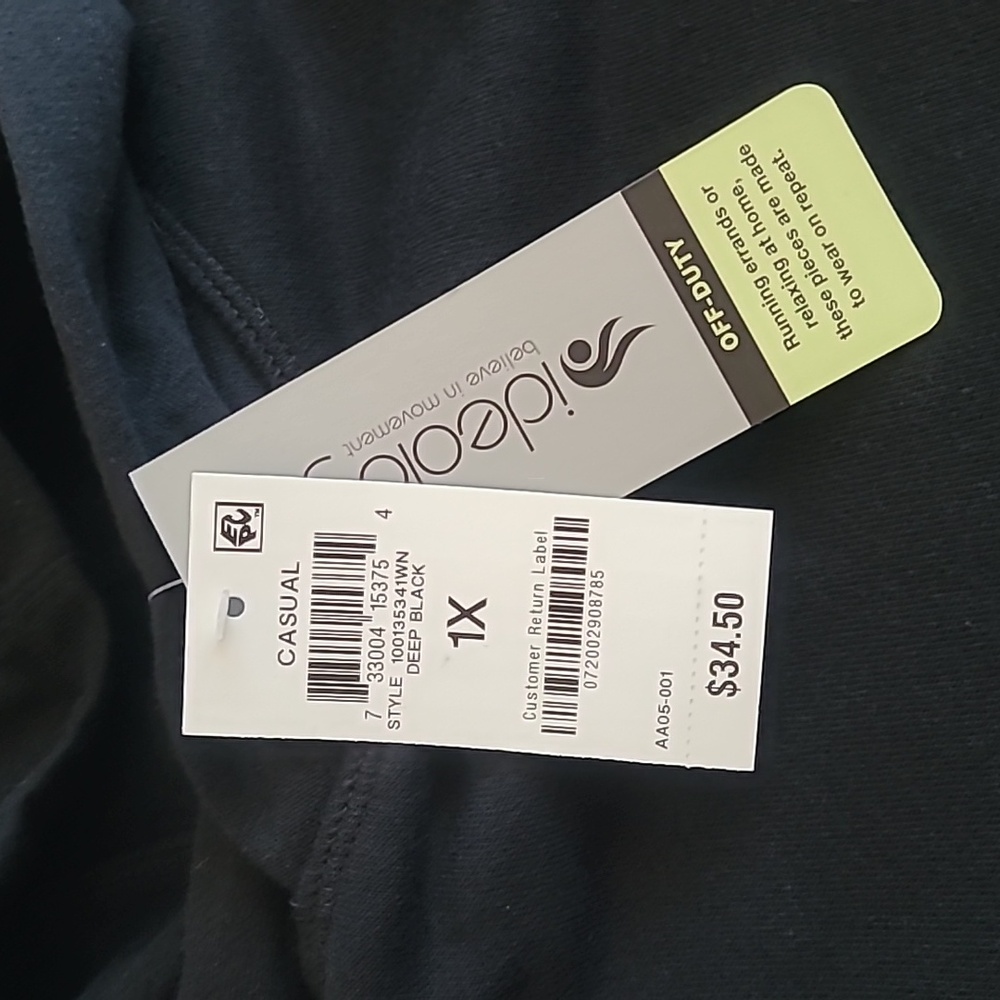 Ideology Hoodie Black 1x New‎ - Picture 2 of 3